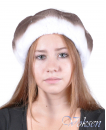 деграде белый-коричневый
