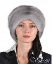Норковый головной убор "Нинель Сапфир"