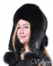 черный с коричневым узором